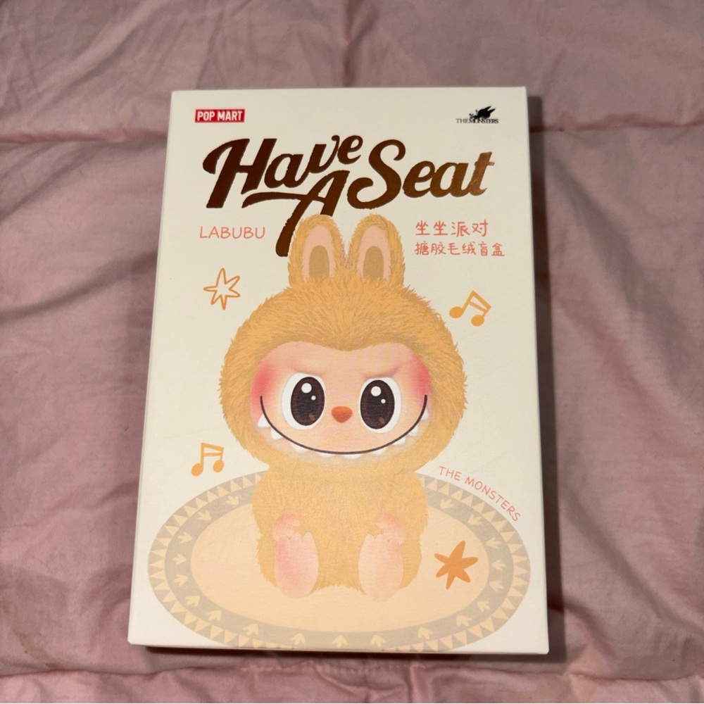 Pop Mart Labubu 'Have A Seat' Box